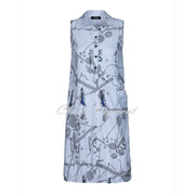 EverSassy Sleeveless Dress – Style 62654 (Navy)