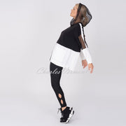 EverSassy Legging with Ankle Cut-out – Style 62804 (Black)