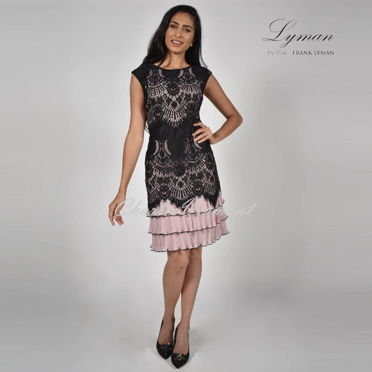 Frank Lyman Dress Style 189328 (Black/Blush) | Charles Vermont Charles Vermont Limited Frank Lyman Dress Style 189328 (Black/Blush) | Charles Vermont Charles Vermont Limited