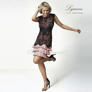 Frank Lyman Dress – Style 189328 (Black/Blush)