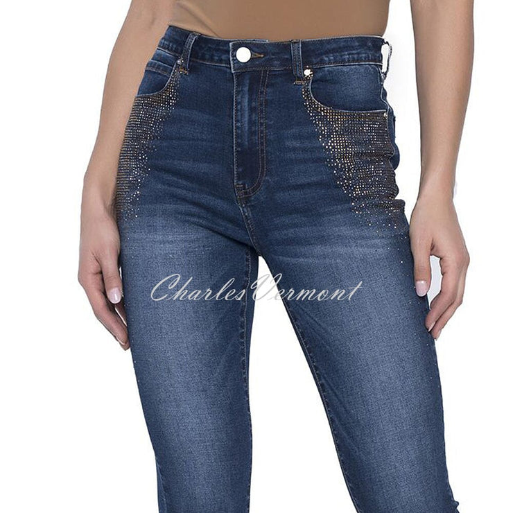Frank Lyman Dark Blue Jean – Style 203181U