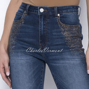Frank Lyman Dark Blue Jean – Style 203181U