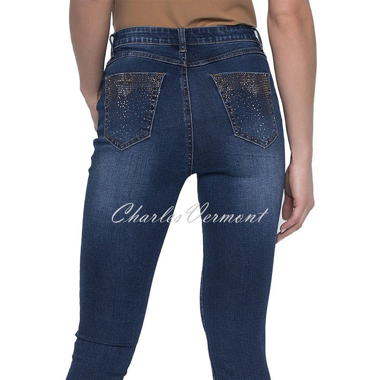 Frank Lyman Dark Blue Jean – Style 203181U