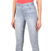 Frank Lyman Reversible Capri Jean – Style 211129U