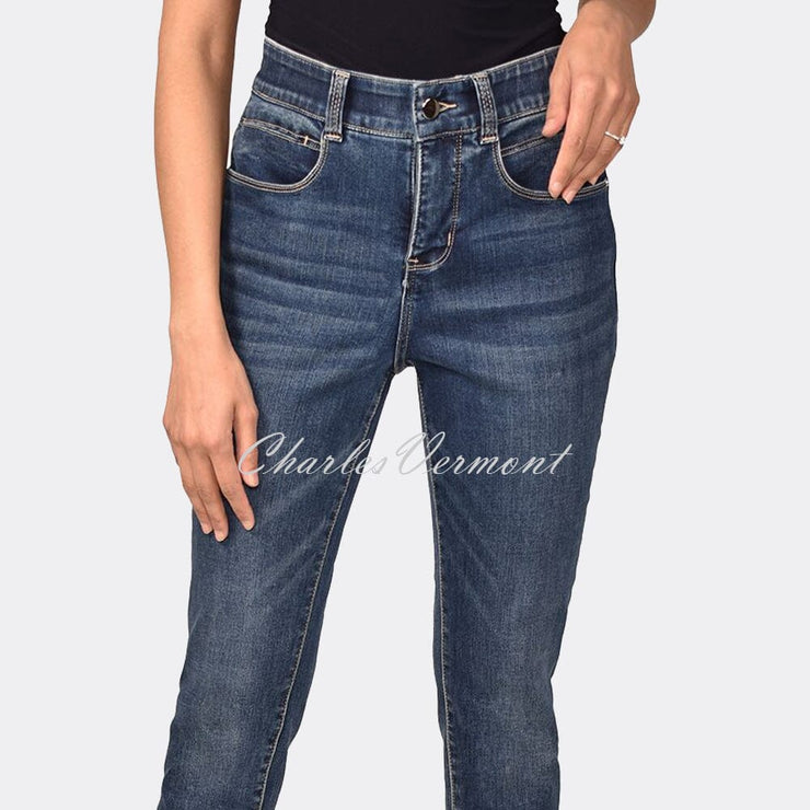 Frank Lyman Tummy Control & Shape Lifting Jean – Style 213126U (Dark Blue)