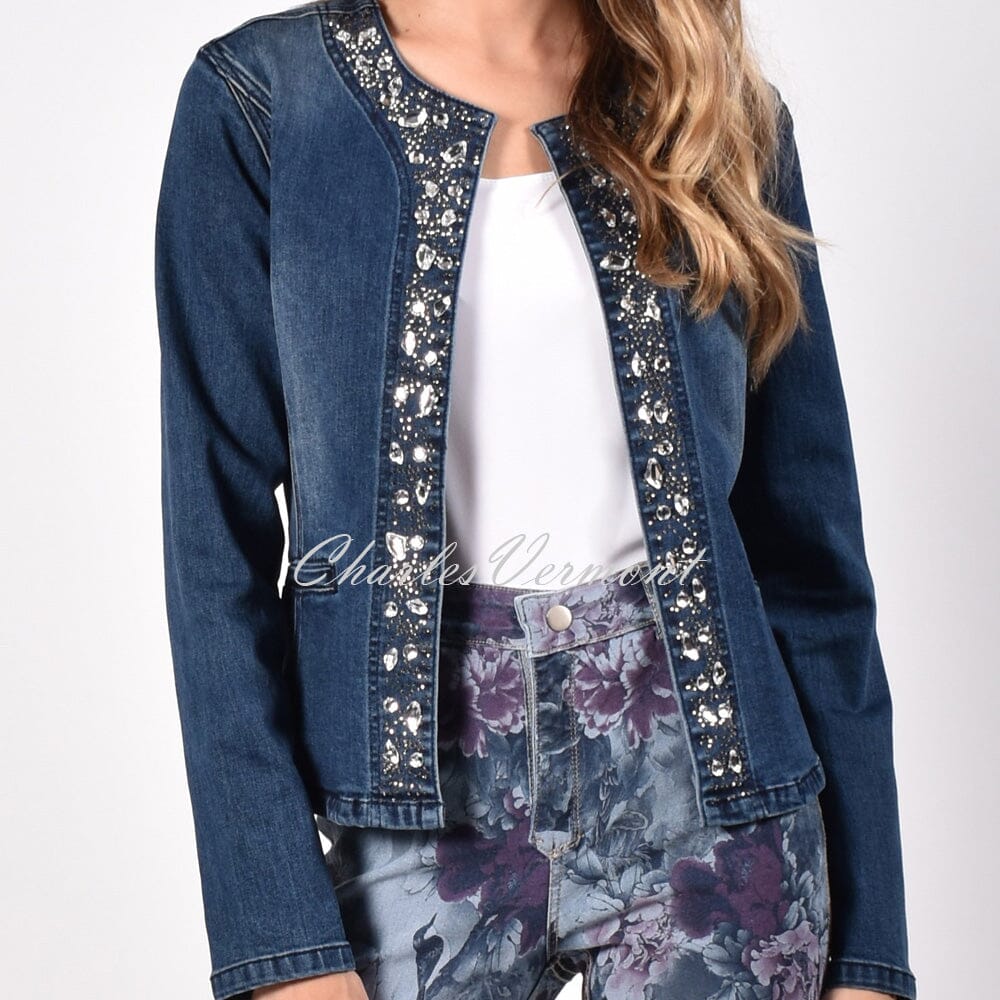 Frank Lyman Denim Jacket – Style 216116U | Charles Vermont