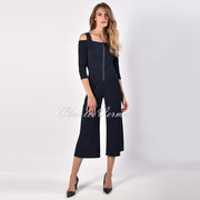 Frank Lyman Jumpsuit – Style 216310 (Navy Blue)