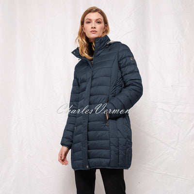 Frandsen Padded Coat - Style 327-588-641 (Petrol Blue)