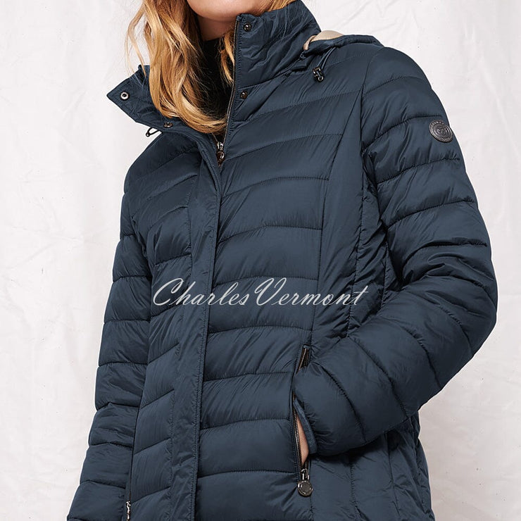 Frandsen Padded Coat - Style 327-588-641 (Petrol Blue)