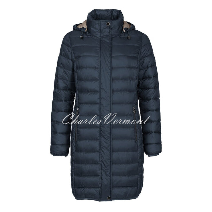 Frandsen Padded Coat - Style 327-588-641 (Petrol Blue)