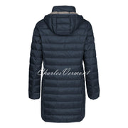 Frandsen Padded Coat - Style 327-588-641 (Petrol Blue)
