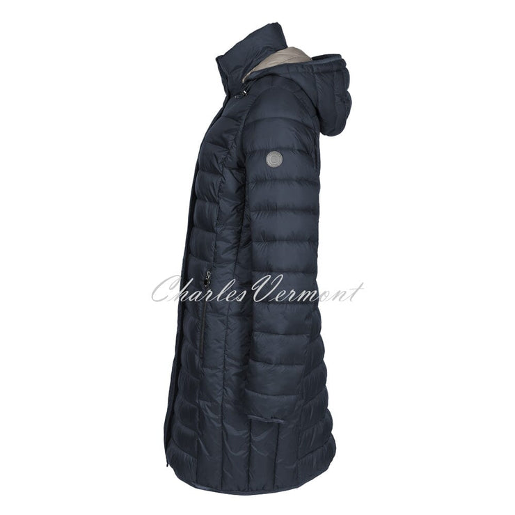 Frandsen Padded Coat - Style 327-588-641 (Petrol Blue)