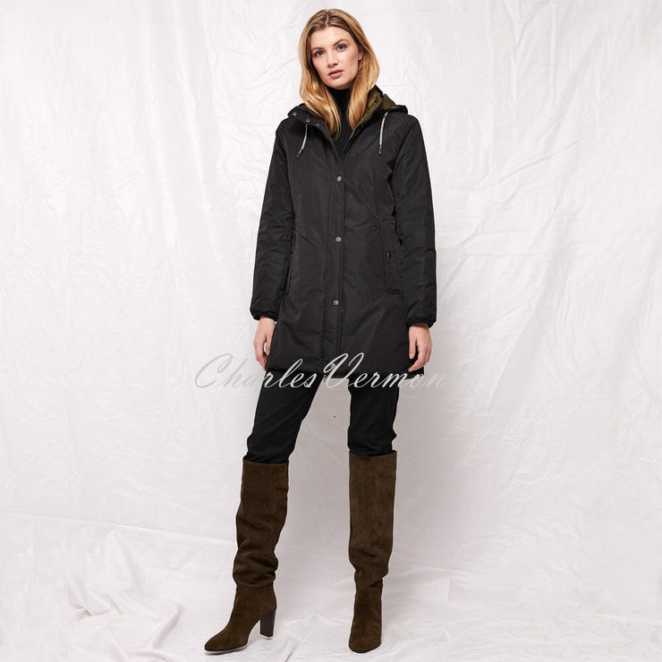 Frandsen Reversible Jacket - Style 357-162-9088 (Dark Olive / Black)
