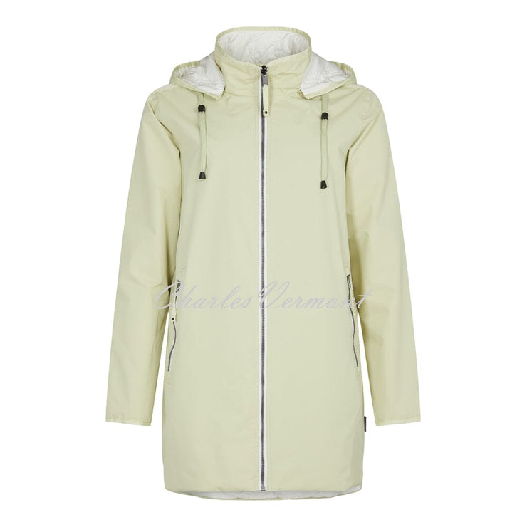 Frandsen Reversible Coat - Style 417-348-8110 (Light Pistachio / White)