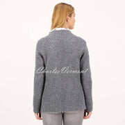 Just White Cardigan - Style J1968 (Grey)