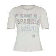 I’cona ‘Smile Sparkle Shine’ Graphic Top – Style 64074-60061-130