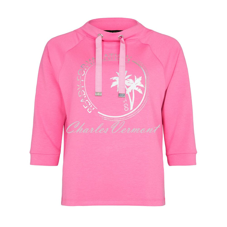 I’cona ‘Vacation’ Top – Style 64097-60126-41 (Pink)