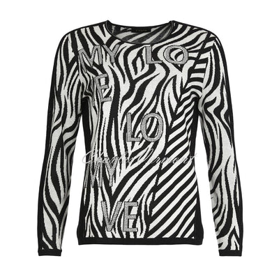 I’cona ‘My Love’ Animal Print Pullover – Style 64063-60002-90