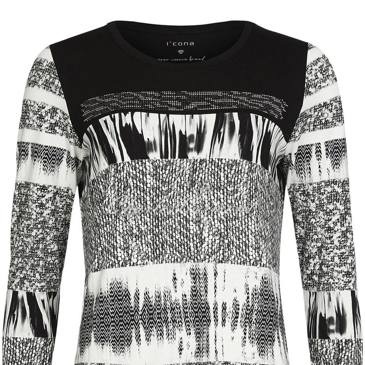 I’cona Abstract Print Top – Style 64067-60099-11