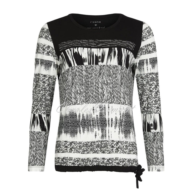 I’cona Abstract Print Top – Style 64067-60099-11