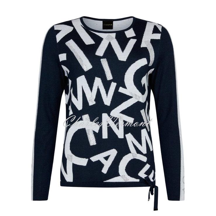I’cona Sweater – Style 64077-60002-69 (Navy)