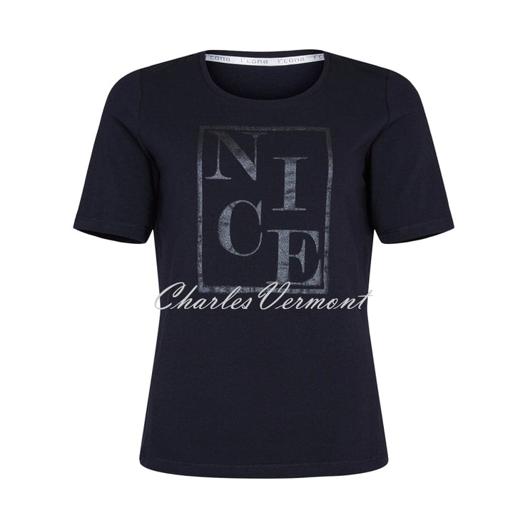 I’cona ‘Nice’ Top – Style 64078-60061-69 (Navy)
