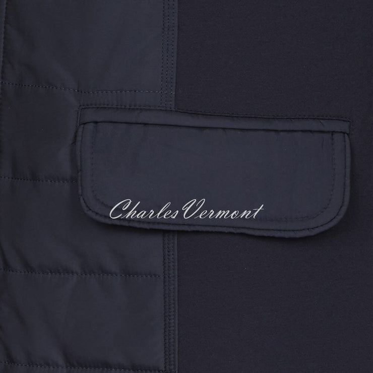 I’cona Longline Jacket – Style 67004-60012-690 (Navy)