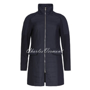 I’cona Longline Jacket – Style 67004-60012-690 (Navy)