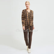 Joseph Ribkoff Trouser – Style 144092 (Mocha)