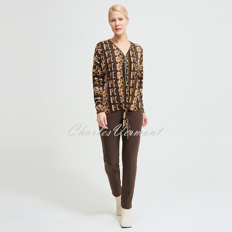 Joseph Ribkoff Trouser – Style 144092 (Mocha)