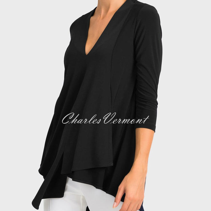 Joseph Ribkoff Tunic - Style 161066 (Black) | Charles Vermont