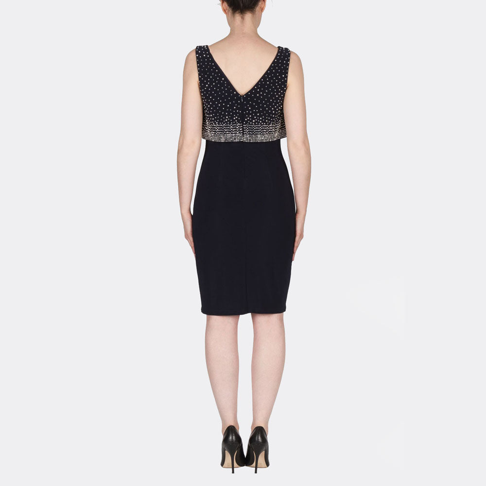 Joseph Ribkoff Dress - style 173026 (Black) | Charles Vermont
