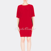 Joseph Ribkoff Dress – style 183018 (Red)