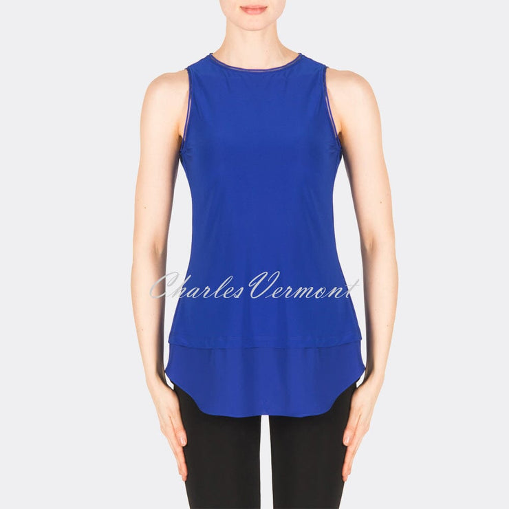 Joseph Ribkoff Top – style 183126 (Royal Sapphire)