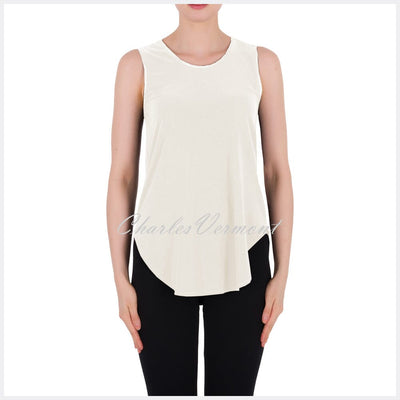 Joseph Ribkoff Long line Camisole – Style 191167 (Vanilla)