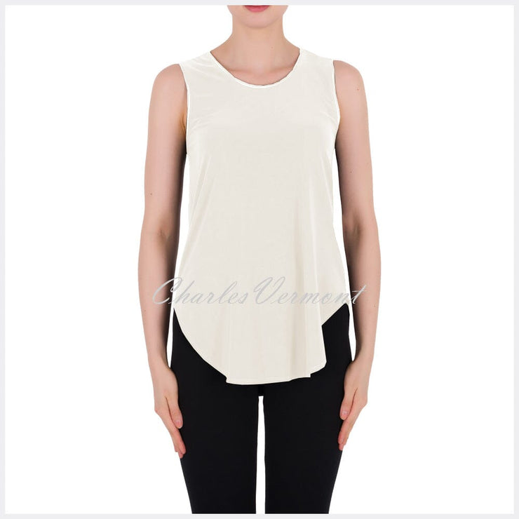 Joseph Ribkoff Long line Camisole – Style 191167 (Vanilla)
