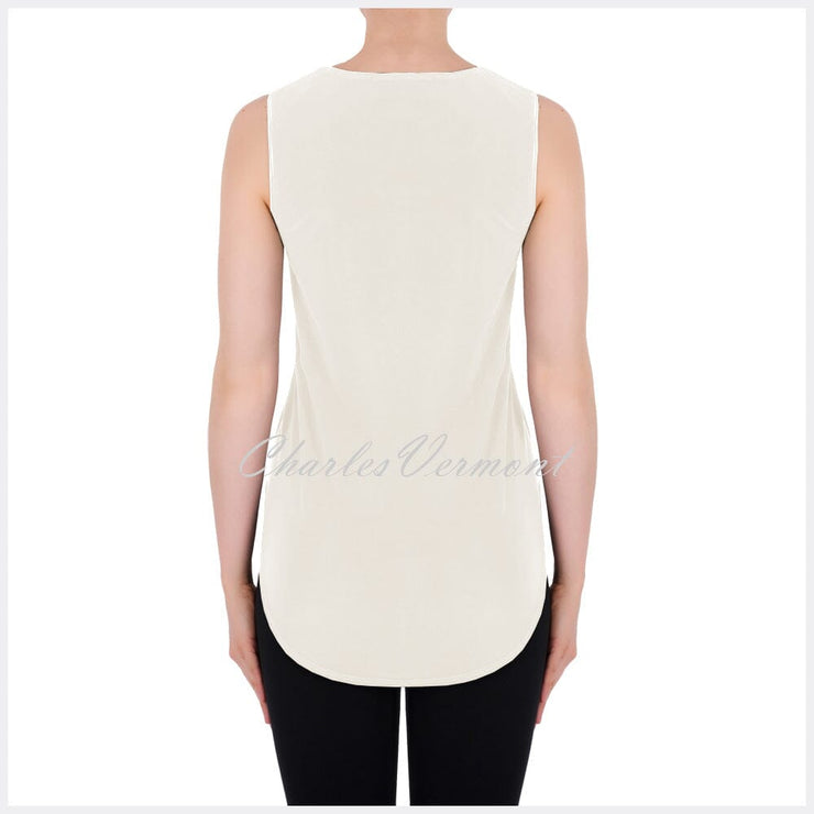 Joseph Ribkoff Long line Camisole – Style 191167 (Vanilla)