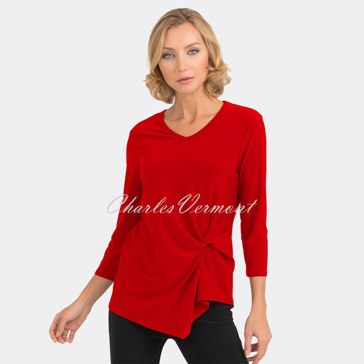 Joseph Ribkoff Top – Style 193138 (Lipstick Red)
