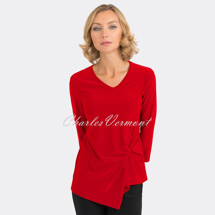 Joseph Ribkoff Top – Style 193138 (Lipstick Red)