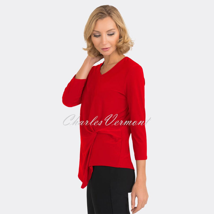 Joseph Ribkoff Top – Style 193138 (Lipstick Red)
