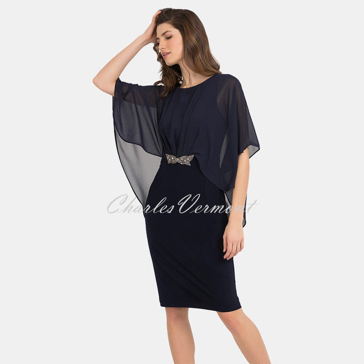 Joseph Ribkoff Dress – Style 194208 (Midnight Blue)