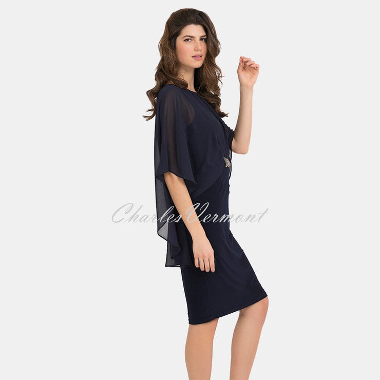 Joseph Ribkoff Dress – Style 194208 (Midnight Blue)