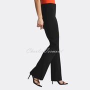 Joseph Ribkoff Trouser – Style 201045 (Black - Longer Length)