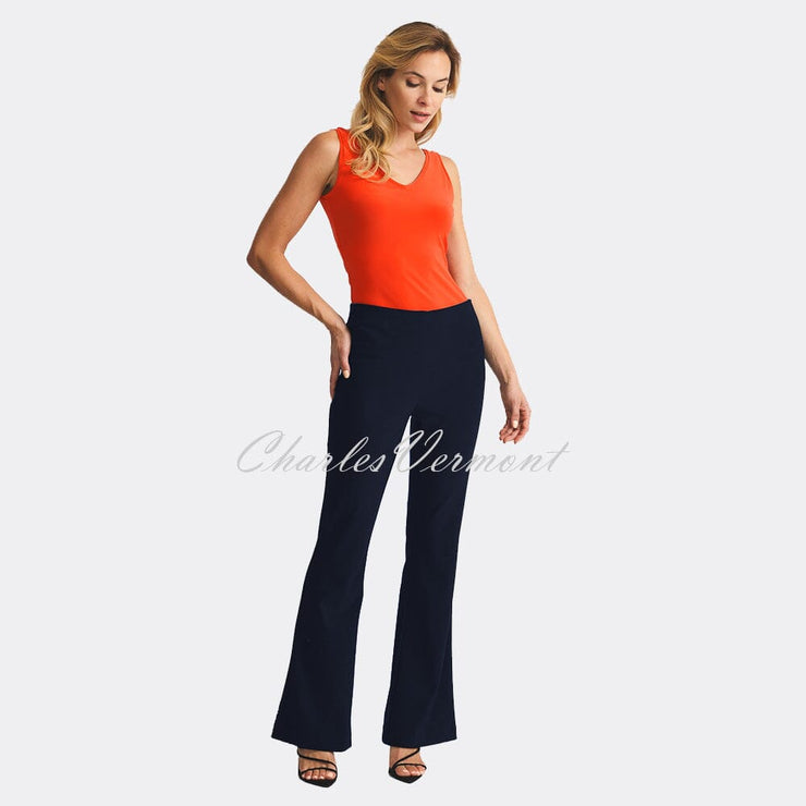 Joseph Ribkoff Longer Length Trouser – Style 201045 (Midnight Blue)