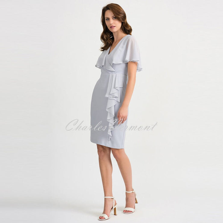 Joseph Ribkoff Dress – Style 201072 (Grey Frost) 