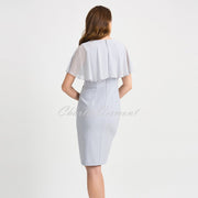 Joseph Ribkoff Dress – Style 201072 (Grey Frost) 