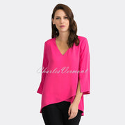 Joseph Ribkoff Top – Style 201085 (Hyper Pink)