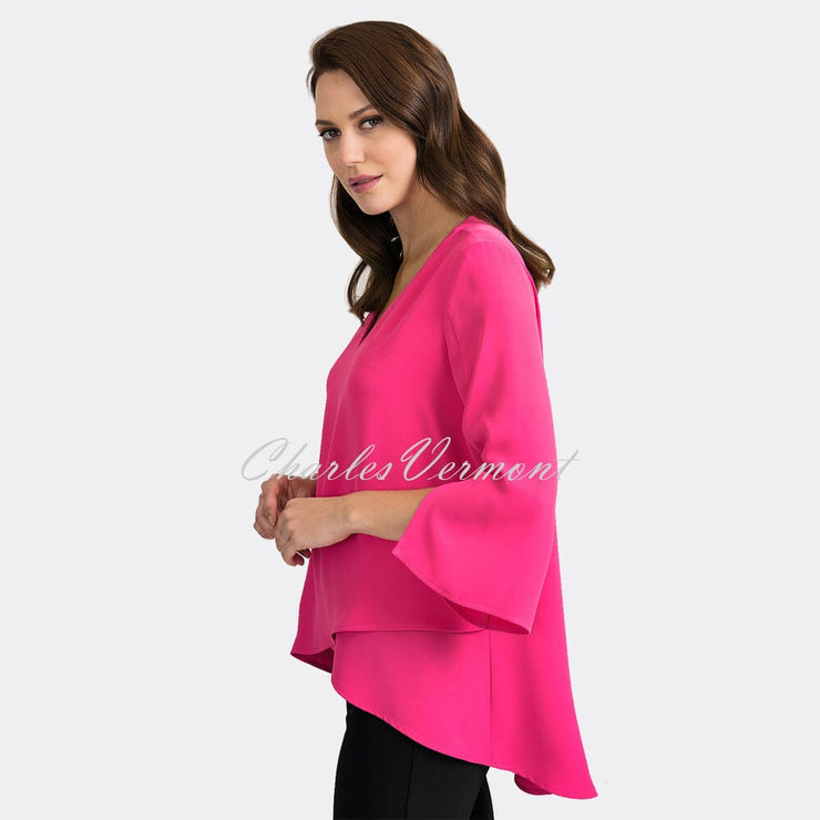 Joseph Ribkoff Top – Style 201085 (Hyper Pink)