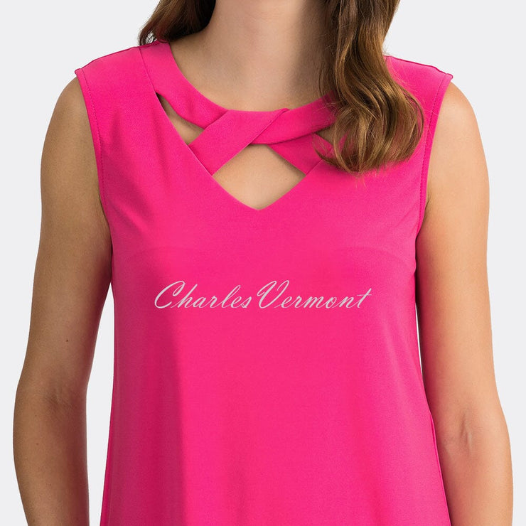 Joseph Ribkoff Tunic – Style 201284 (Hyper Pink)