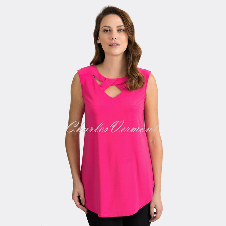 Joseph Ribkoff Tunic – Style 201284 (Hyper Pink)